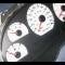 Whitegauges 1999-2004 Ford Mustang White Face Gauges 9904FM-289