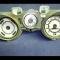 Whitegauges 1971-1973 Ford Mustang METRIC KPH KMH White Face Gauges 7173FM-2311