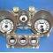 Whitegauges 1971-1973 Ford Mustang White Face Gauges 7173FM-174