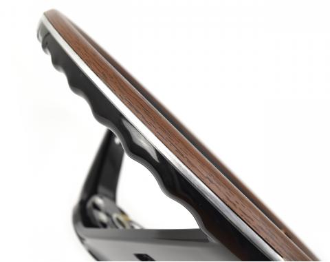 ACP Steering Wheel Rim Blow 3-Spoke Deluxe Woodgrain With Horn Switch FM-ES008M