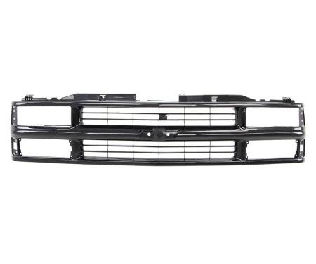 AMD Grille Shell, Black, Composite Headlight, 94-98 Chevy CK Pickup SUV X150-4094-22