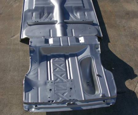 1956-57 Chevy 4-Door Hardtop Fully Welded Floor With Braces And Trunk Floor