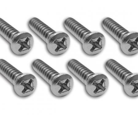 Corvette Sill Plate Screw Set, 8 Piece, 1963-1964