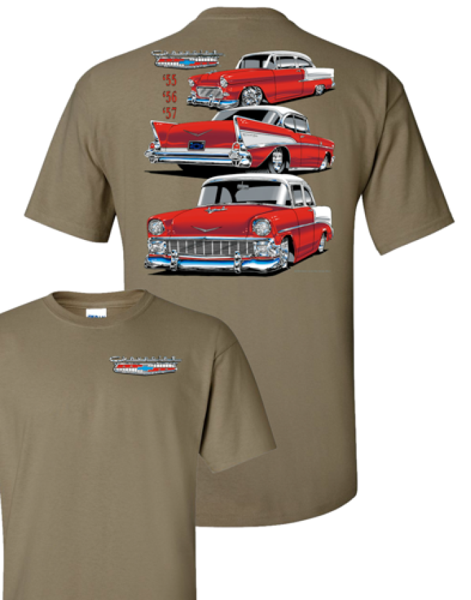 Port & Company Tri-Five Chevy T-Shirt