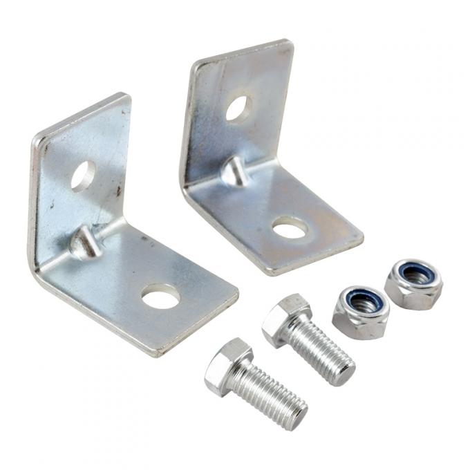 Dennis Carpenter Seat Belt Mounting Bracket - Angled - 1932-96 Ford Truck,All Ford Bronco MB-10178-AN