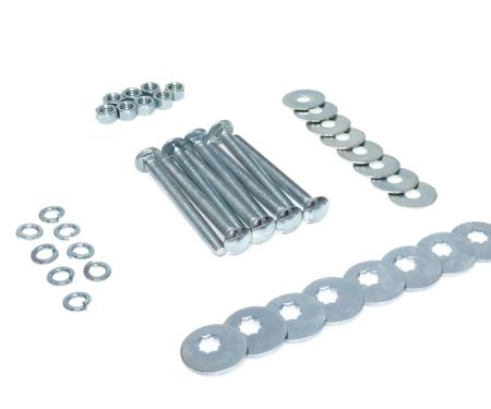 AMD Truck Bed to Frame Mounting Kit, Wood Floor, 40 pcs, 67-72 Chevy GMC CK Fleetside Truck 727-4067-1WZS
