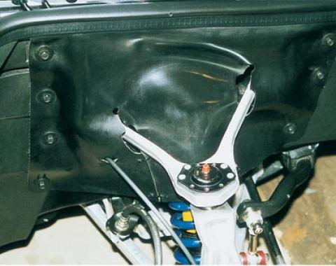 Corvette Inner Fender Skirt Dust Shields, 1988-1996