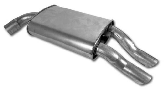 Corvette SoundFX Muffler, Stock Reproduction, Right, 1985-1990