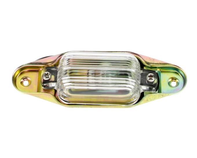 AMD License Plate Lamp Assembly, 67-87 Chevy GMC C/K Pickup; 69-71 Blazer Jimmy; 67-91 Suburban w/ Standard Bumper X946-4067