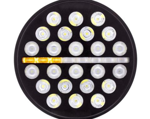 United Pacific 24 High Power LED 7" Light w/Dual Color Position Light 36452