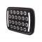 United Pacific 22 High Power LED 5" X 7" Rectangular Light With Position Light - Black 36450