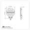 United Pacific 24 High Power LED 7" Light w/Dual Color Position Light 36452
