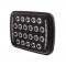 United Pacific 22 High Power LED 5" X 7" Rectangular Light With Position Light - Black 36450