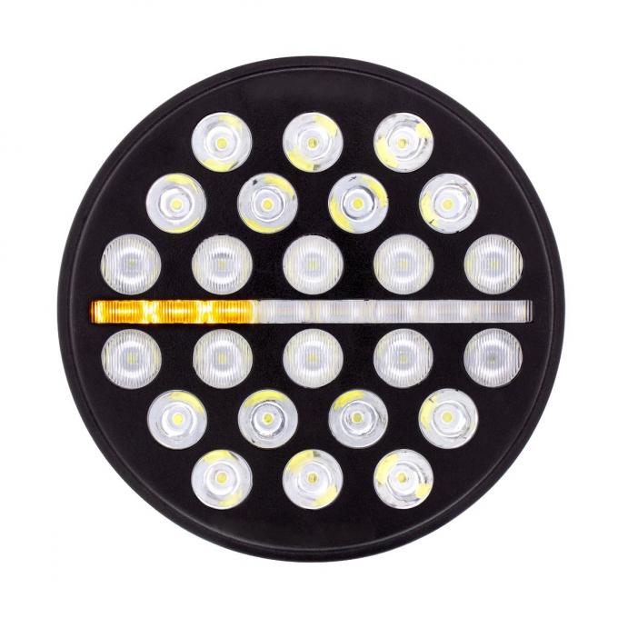 United Pacific 24 High Power LED 7" Light w/Dual Color Position Light 36452