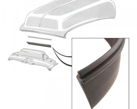 Dennis Carpenter Hood Radiator Seal - 1953-56 Ford Truck     BAAA-16770-A
