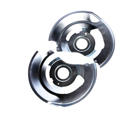 Redline Restomotive® 1969-1990 GM Car Front Disc Brake Backing Plates