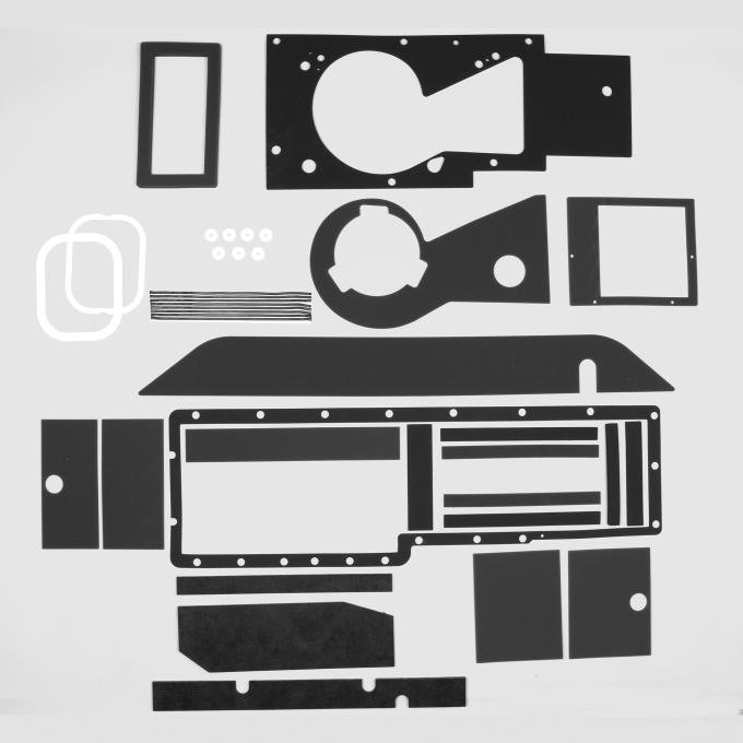 Detroit Muscle Technologies Mopar Dodge Truck Pickup 72-80 AC Heater Box Rebuild Restoration Seal Gasket Kit TRK7280HB10