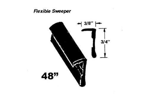 Metro Moulded Parts Flexible Sweeper. Made of Rubber WC 23-48
