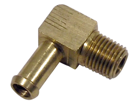 Corvette Fuel Pump Inlet Elbow, 327 340/375, 1964-1966