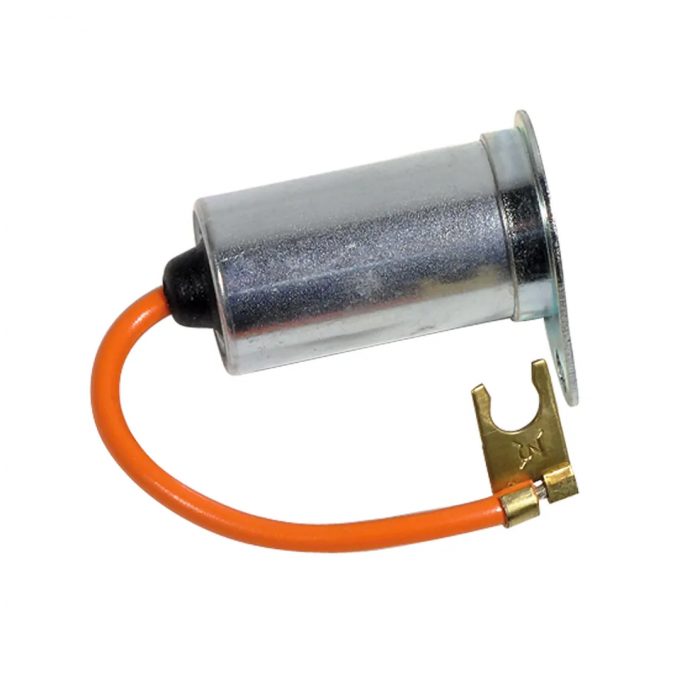 Corvette Ignition Coil Capacitor with Bracket, 327, 1963-1967
