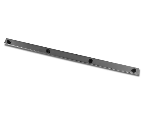 Corvette Weatherstrip Retainer, Convertible Body Hinge Pillar Stainless Steel, 1963-1967