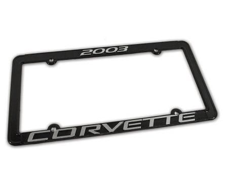 Corvette Year License Frame, 1984-2006 | 2003