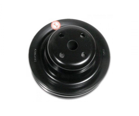 Corvette Water Pump Pulley, Double, L48 6.25", 1975-1982