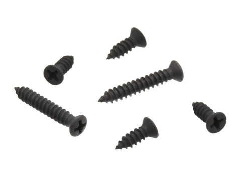 Corvette T-top Latch Cover Screws, 6 Piece, 1978-1982