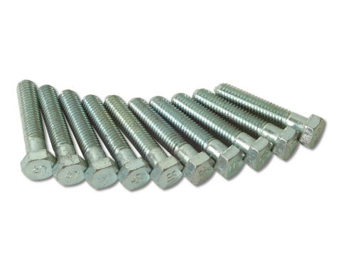 Corvette Body Mount Bolts, UR Headmark, 10 Piece Set, 1956-1962
