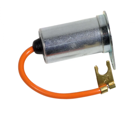 Corvette Ignition Coil Capacitor with Bracket, 327, 1963-1967