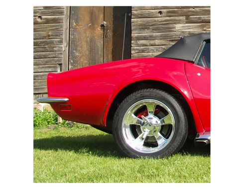 Corvette Rear Quarter Panel, Right (Press Molded), 1970-1972