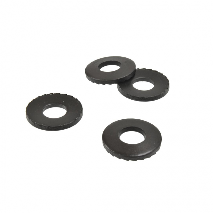 Corvette Radiator Support/Bumper Serrated Washer, 9/16 Inside Diameter, Set of 4, 1973-1979