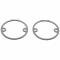 AMD Park Lamp Lens Gaskets, Pair, 68-69 Charger X134-2668-P