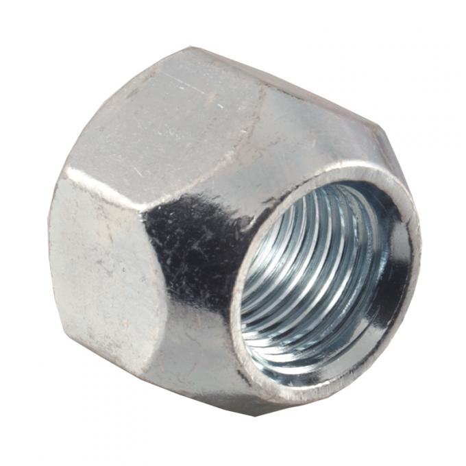 Dennis Carpenter Steel Lug Nut - Zinc Plated - 1932-47 Ford Truck, 1966-96 Ford Bronco, 1932-72 Ford Car B-1012