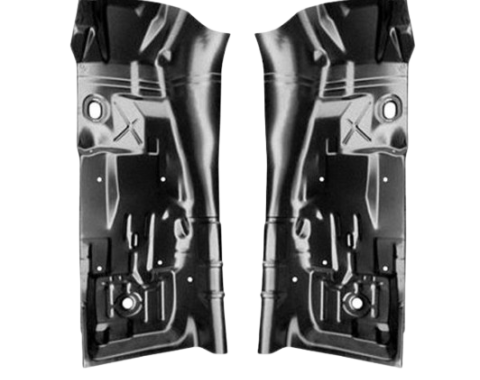 Redline Restomotive® 1975-1981 Camaro / Firebird Full Length Left and Right Floor Pan with Toe Board & Transmission Tunnel