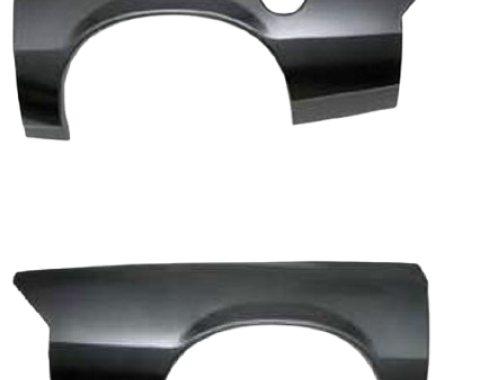 Redline Restomotive® 1982-1992 Chevrolet Camaro Coupe & T-Top Left and Right Quarter Panel