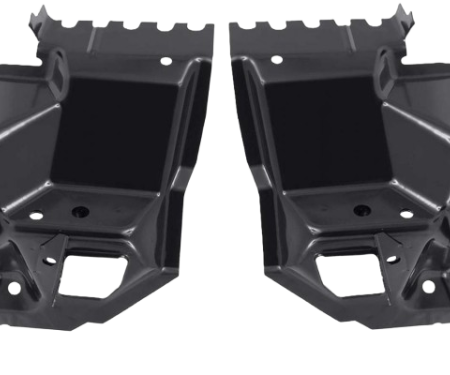 Redline Restomotive® 1967-1969 Camaro / Firebird Left and Right Firewall Mounting Brace Extension Panel