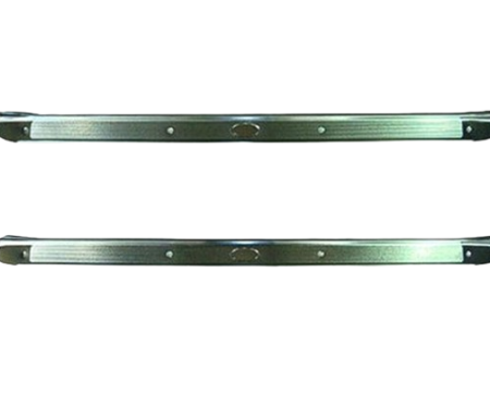 Redline Restomotive® 1968-1972 GM A Body 2 Door Left and Right Sill Plate without Fisher Emblem