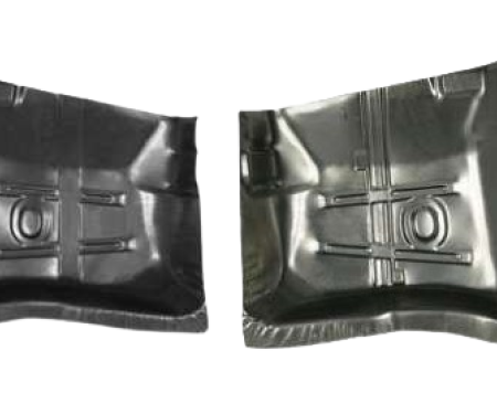Redline Restomotive® 1968-1972 GM A-Body Rear Left and Right Floor Pan Section / Patch Repair Panel