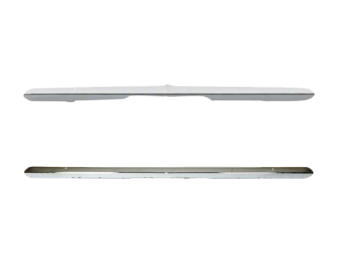 Redline Restomotive® 1967-1968 Chevrolet Camaro Chrome Front and Rear Bumper