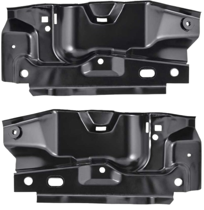Redline Restomotive® 1970-1981 Camaro / Firebird Left and Right (Torque Box) Under Rear Seat Brace