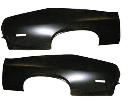 Redline Restomotive® 1973-1974 Chevrolet Nova Left and Right Quarter Panel Repair Skin