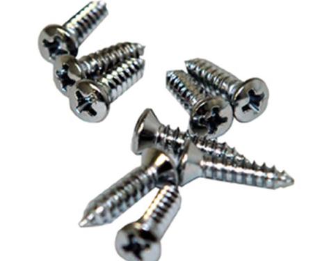 Redline Restomotive® 1964-1973 Ford Mustang Inside Rear View Mirror & Sun Visor Screw Set