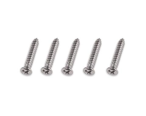 Redline Restomotive® 1967-1969 Camaro / Firebird Convertible Header Molding Screw Set