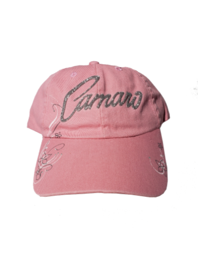 Ladies Pink Camaro Cap