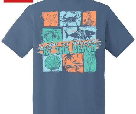 Better at the Beach Adult T-Shirt