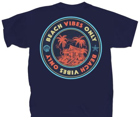 Beach Vibes Adult T-Shirt