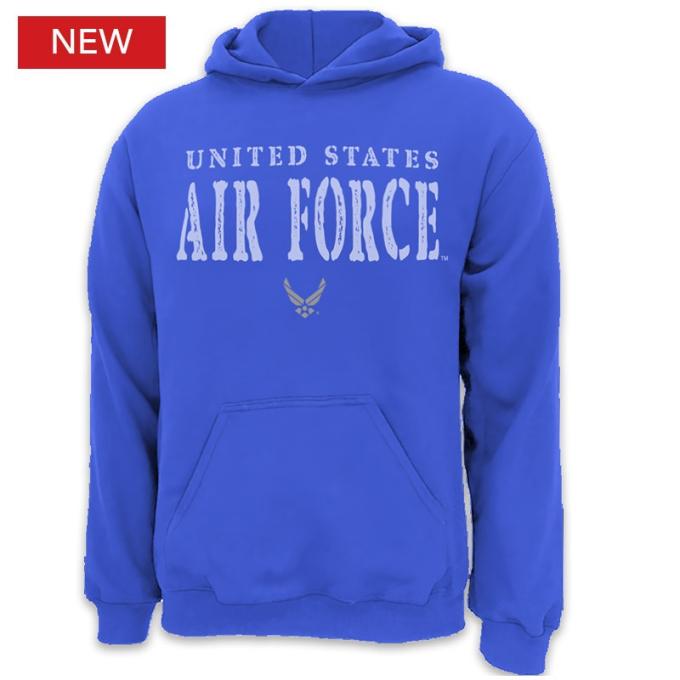 Air Force Stamp Logo Hoodie