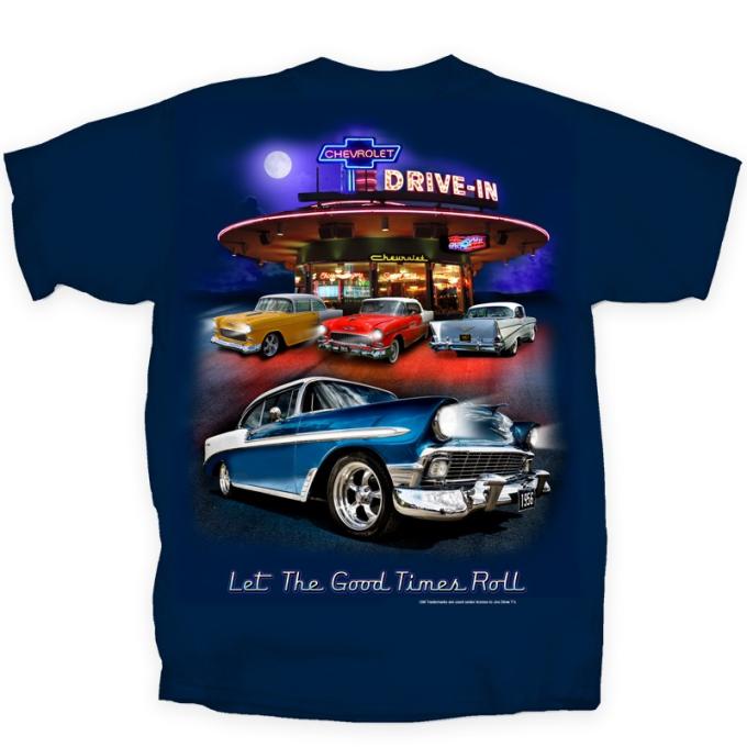 Vintage Chevy Drive In Adult T-Shirt