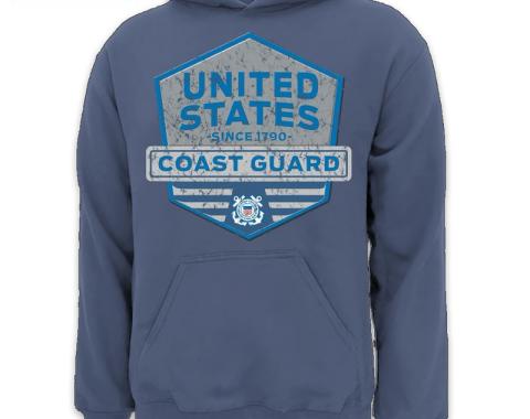 Coast Guard Hex Shield Hoodie